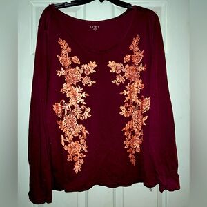 LOFT Long Sleeve Shirt